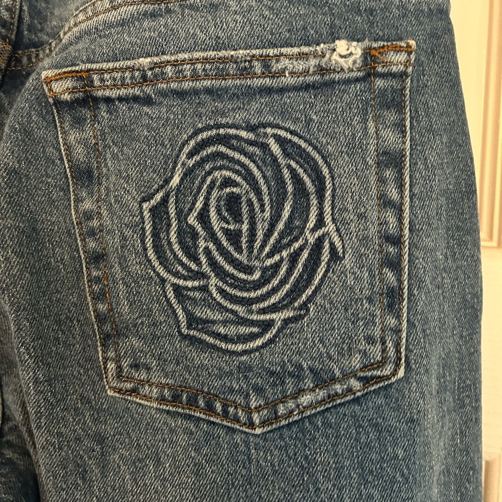 Lucky Brand Guns and Roses Relaxed Fit Jeans, EUC, size 29, inseam 31”. - Picture 5 of 10